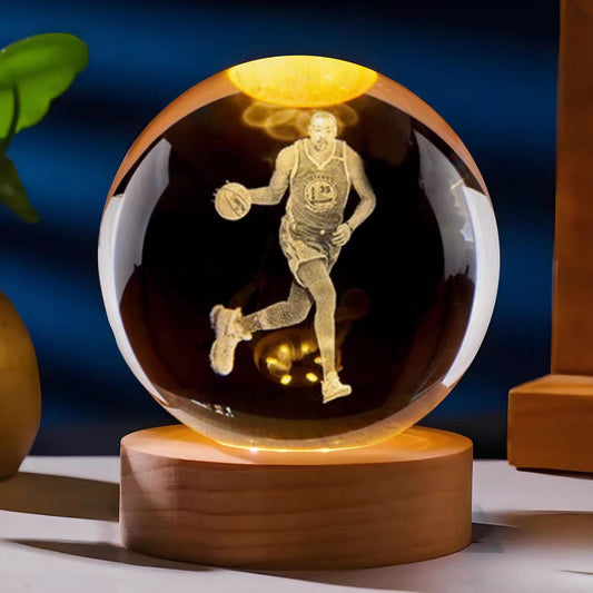 Custom 3D Photo Crystal Ball – Personalized Portrait Keepsake