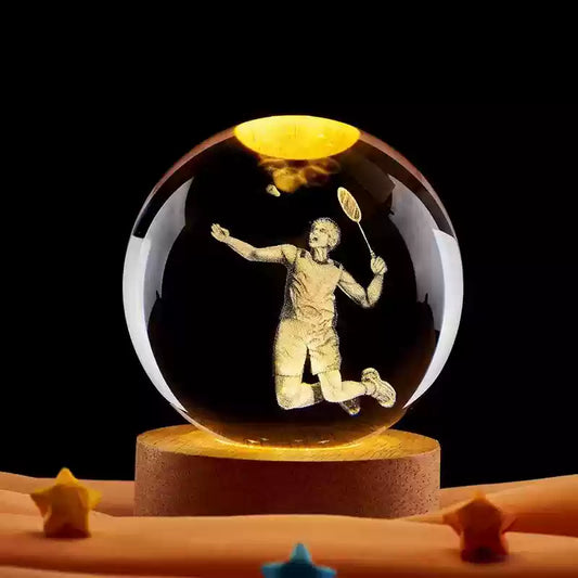 Custom 3D Photo Crystal Ball – Personalized Portrait Keepsake